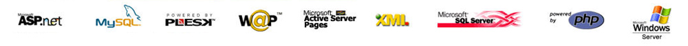 ASP.NET , MySQL , PLESK , XML , MS SQL SERVER , PHP  , Windows
