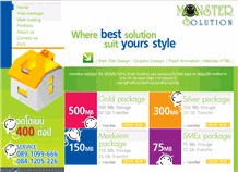 ตัวอย่างงาน portfolio webdesign