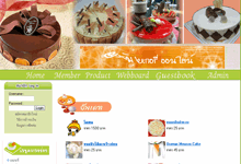 ตัวอย่างงาน portfolio webdesign